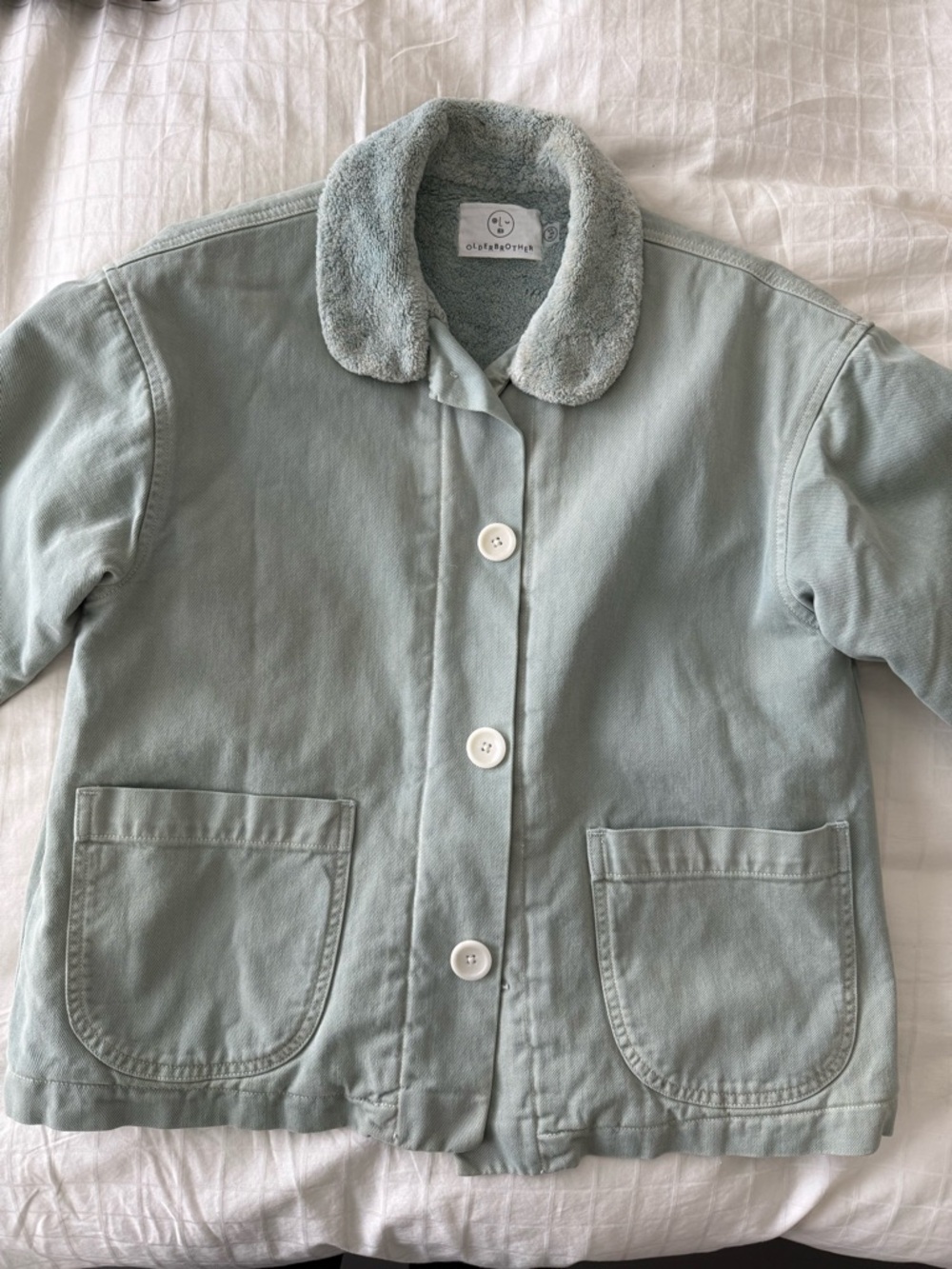 Olderbrother Chore Coat Japanese Cotton light indigo